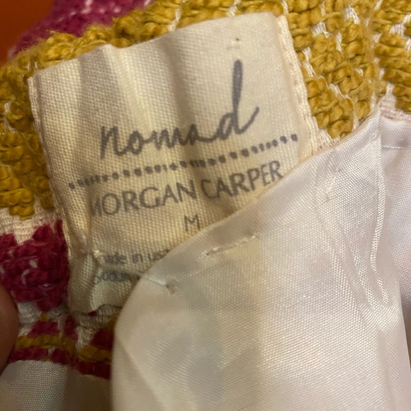 Nomad Morgan Carper woven high waist mini skirt M - Picture 6 of 13